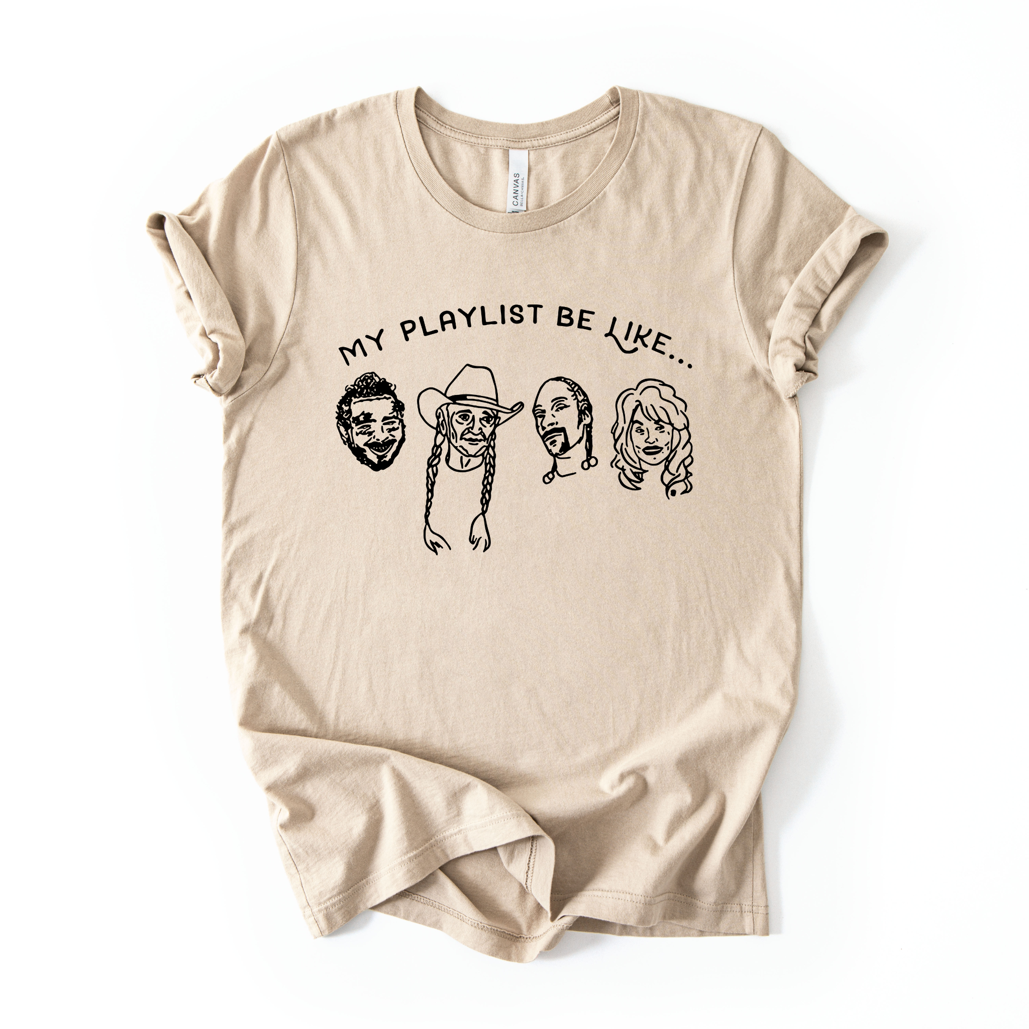 My Playlist Be Like… Graphic 135 - Adult & Kids T-Shirts, Sweatshirts & Hoodies apparel design preview 1