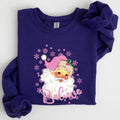 Believe, Pink Santa, Snowflakes, Christmas, Xmas - Adult & Kids T-Shirts, Sweatshirts & Hoodies apparel design preview 1