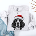 Springer Spaniel, Santa, Dog, Christmas, Pet - Adult & Kids T-Shirts, Sweatshirts & Hoodies apparel design preview 1