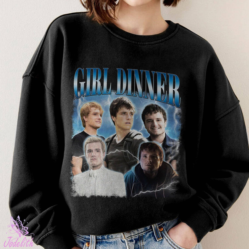 Josh Hutcherson Bootleg Retro Graphic - Adult & Kids T-Shirts, Sweatshirts & Hoodies apparel design preview 1
