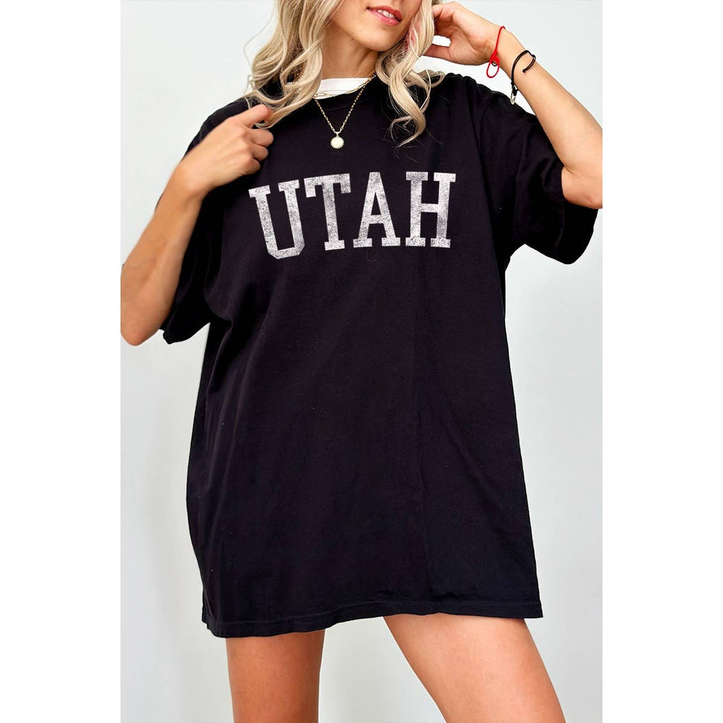Utah Vintage Graphic Oversized - Adult & Kids T-Shirts, Sweatshirts & Hoodies apparel design preview 1