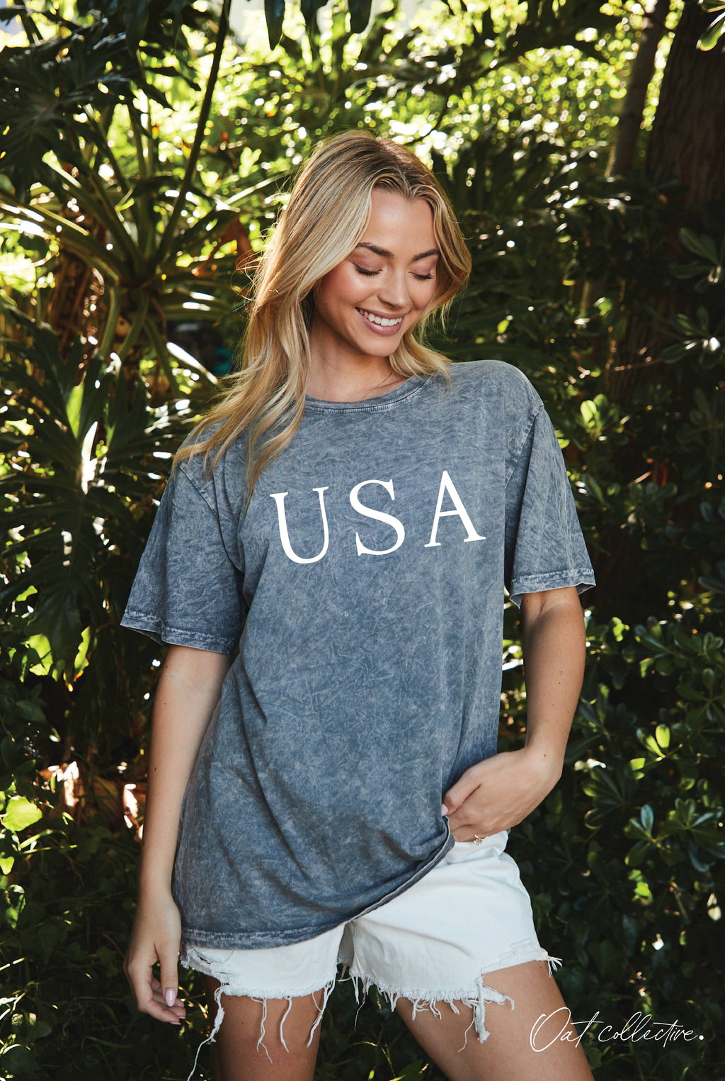 USA Oversized Graphic Top - Adult & Kids T-Shirts, Sweatshirts & Hoodies apparel design preview 1