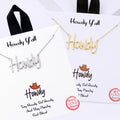 Howdy Y'all Word Charm Pendant Necklace - Adult & Kids T-Shirts, Sweatshirts & Hoodies apparel design preview 1