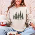 Winter Wonderland, Christmas Trees, Snow - Adult & Kids T-Shirts, Sweatshirts & Hoodies apparel design preview 1