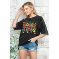 Golden Times- Oversize Mineral Wash T - Adult & Kids T-Shirts, Sweatshirts & Hoodies apparel design preview 1
