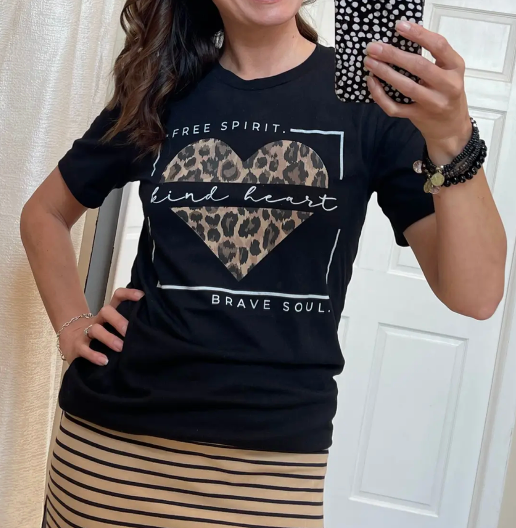 Kind Heart, Brave Soul - Adult & Kids T-Shirts, Sweatshirts & Hoodies apparel design preview 1