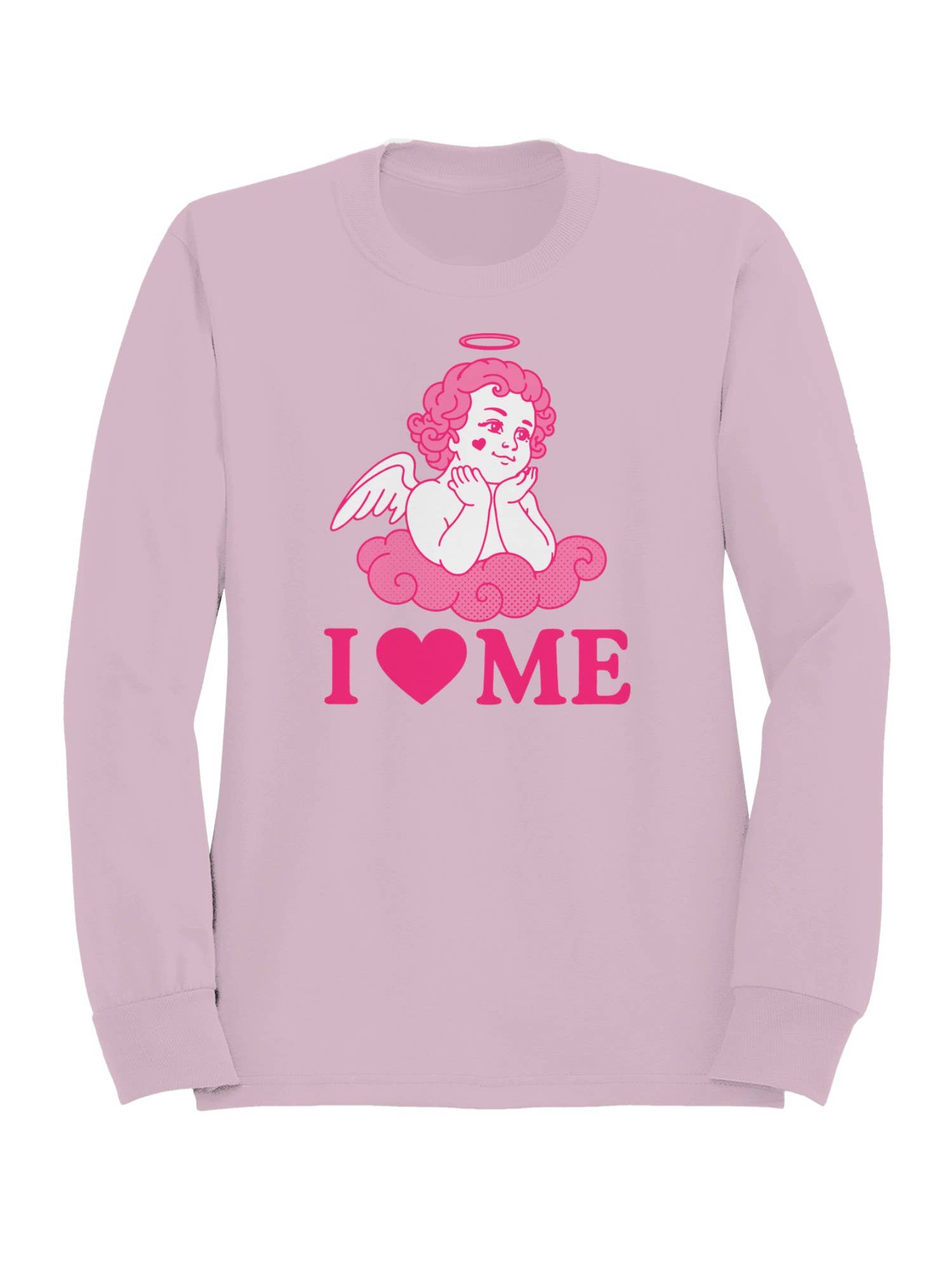 Cherub Self-Love Illustration Women's - Adult & Kids T-Shirts, Sweatshirts & Hoodies apparel design preview 1