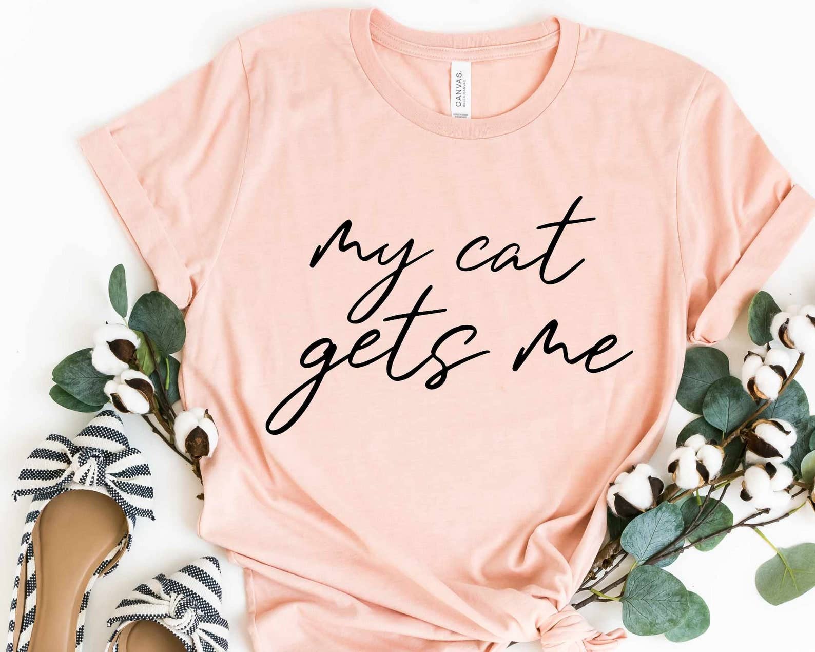 My Cat Gets Me - Adult & Kids T-Shirts, Sweatshirts & Hoodies apparel design preview 1