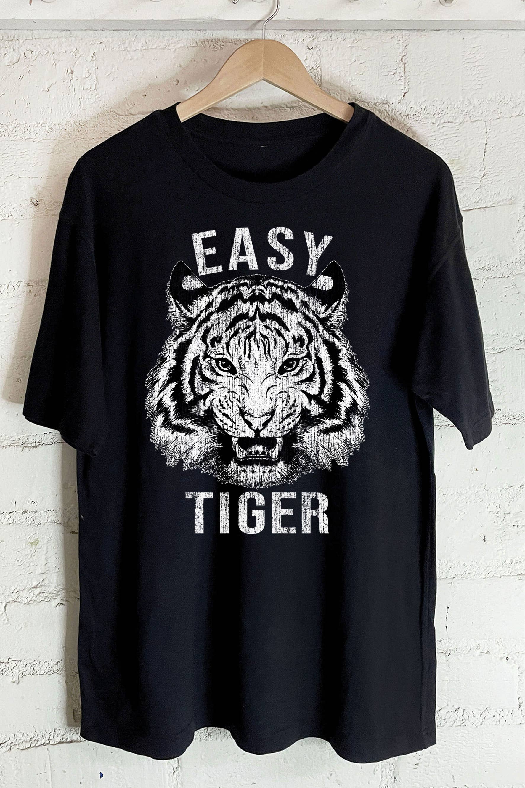 Easy Tiger Oversize Graphic - Adult & Kids T-Shirts, Sweatshirts & Hoodies apparel design preview 1