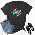 Serape Leopard Texas Graphic - Adult & Kids T-Shirts, Sweatshirts & Hoodies apparel design preview 1
