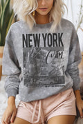 New York City Mineral Graphic Brushed - Adult & Kids T-Shirts, Sweatshirts & Hoodies apparel design preview 1