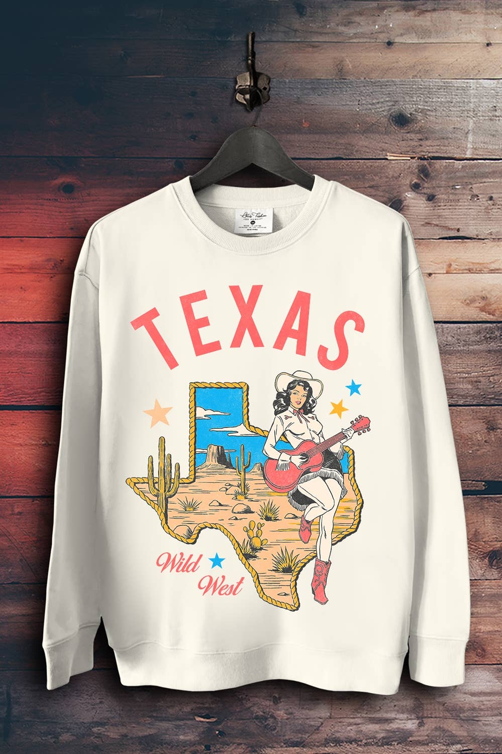 Texas Cowgirl - Adult & Kids T-Shirts, Sweatshirts & Hoodies apparel design preview 1