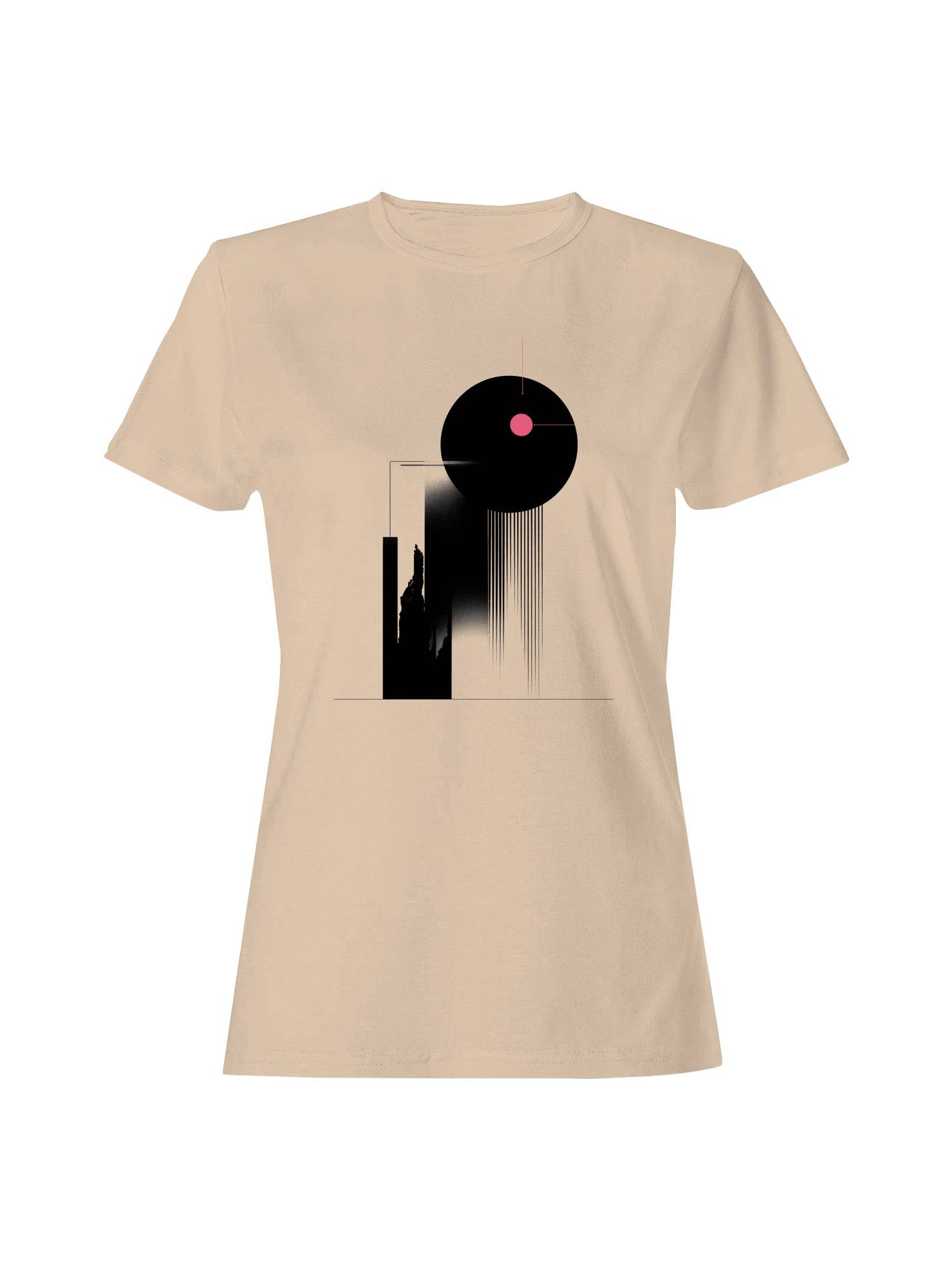 Cosmic Harmony with Pink Accents Women's - Adult & Kids T-Shirts, Sweatshirts & Hoodies apparel design preview 1