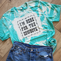 I'm Here For the Cowboys Western Graphic - Adult & Kids T-Shirts, Sweatshirts & Hoodies apparel design preview 1