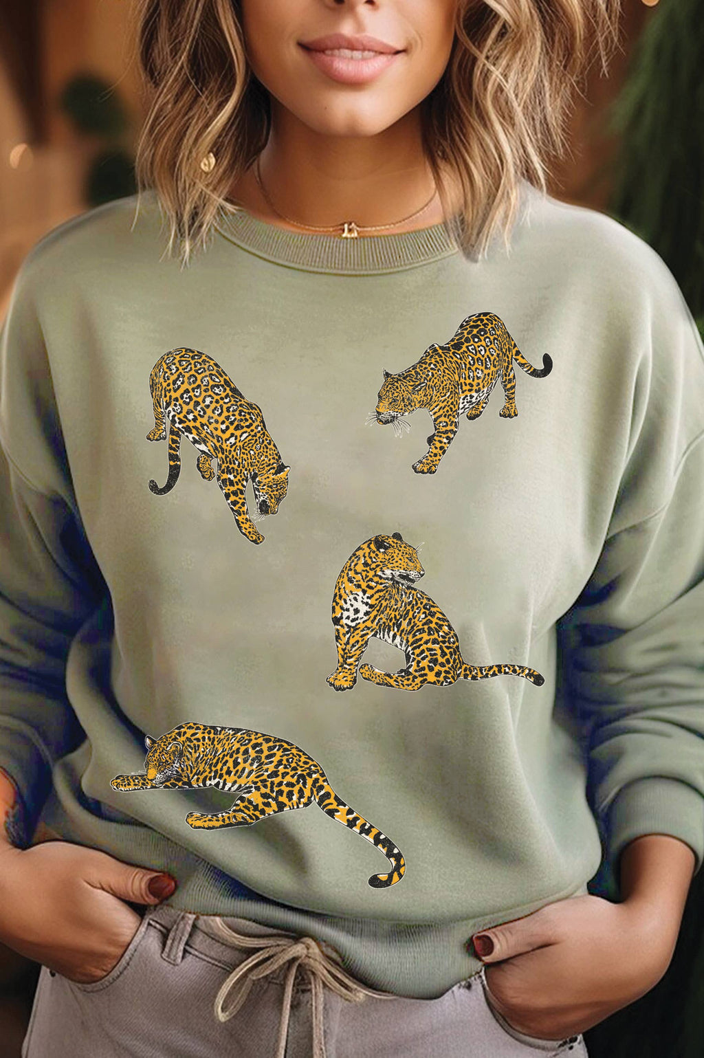 Leopards Graphic Brushed - Adult & Kids T-Shirts, Sweatshirts & Hoodies apparel design preview 1