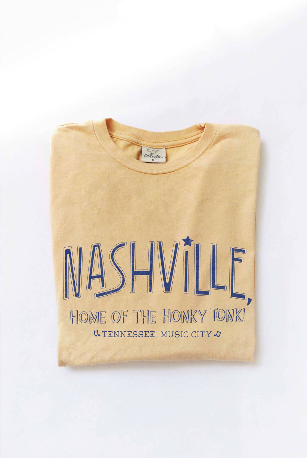 Nashville Tn Mineral Washed Top Western Style - Adult & Kids T-Shirts, Sweatshirts & Hoodies apparel design preview 1