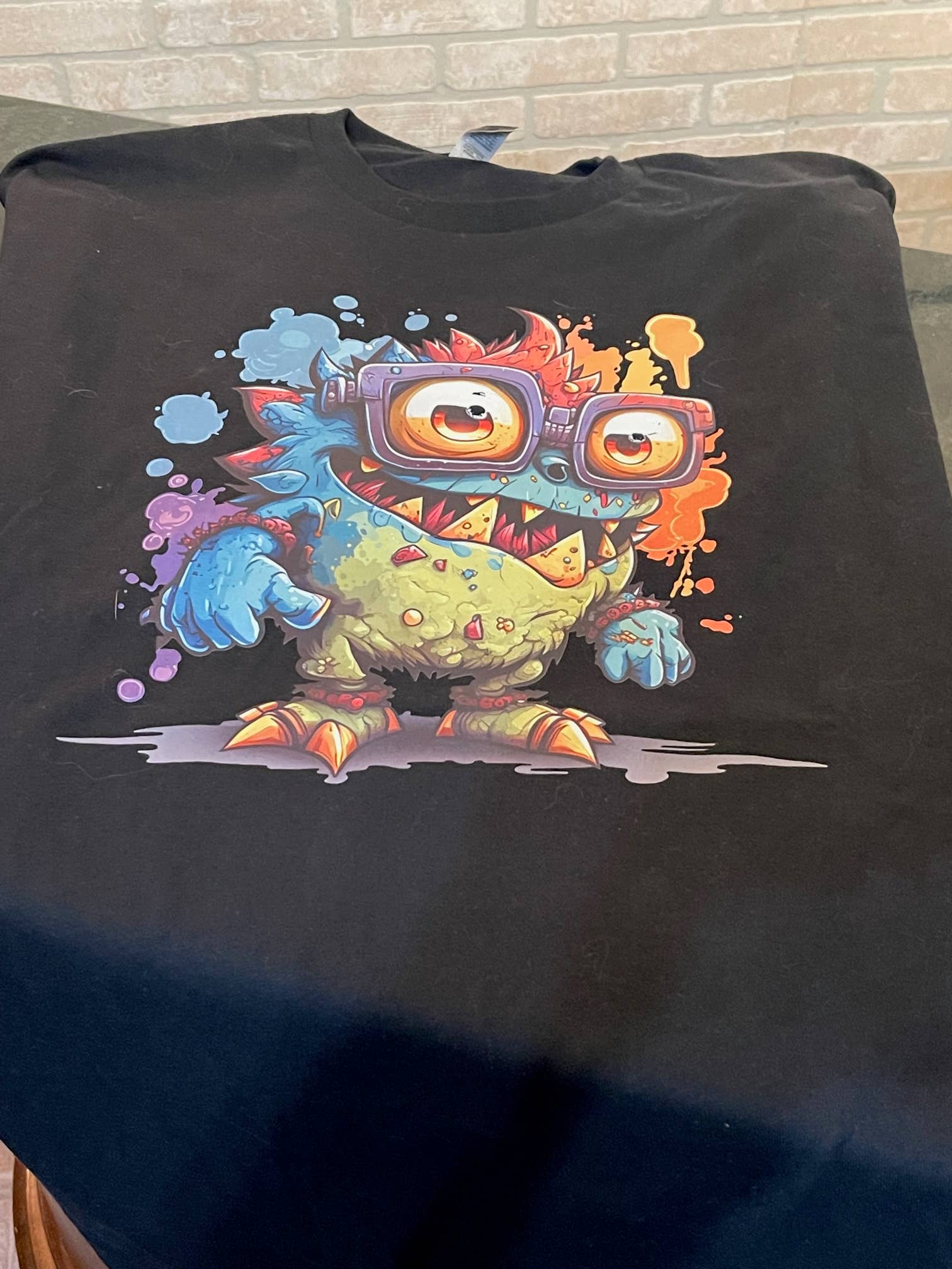 Cute Monster - Adult & Kids T-Shirts, Sweatshirts & Hoodies apparel design preview 1