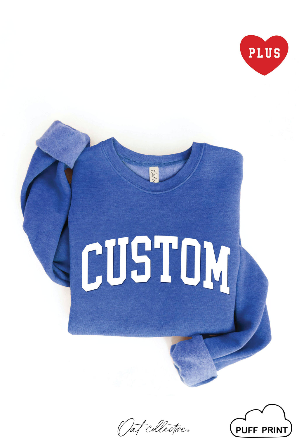 Custom Puff Print Plus Graphic - Adult & Kids T-Shirts, Sweatshirts & Hoodies apparel design preview 1