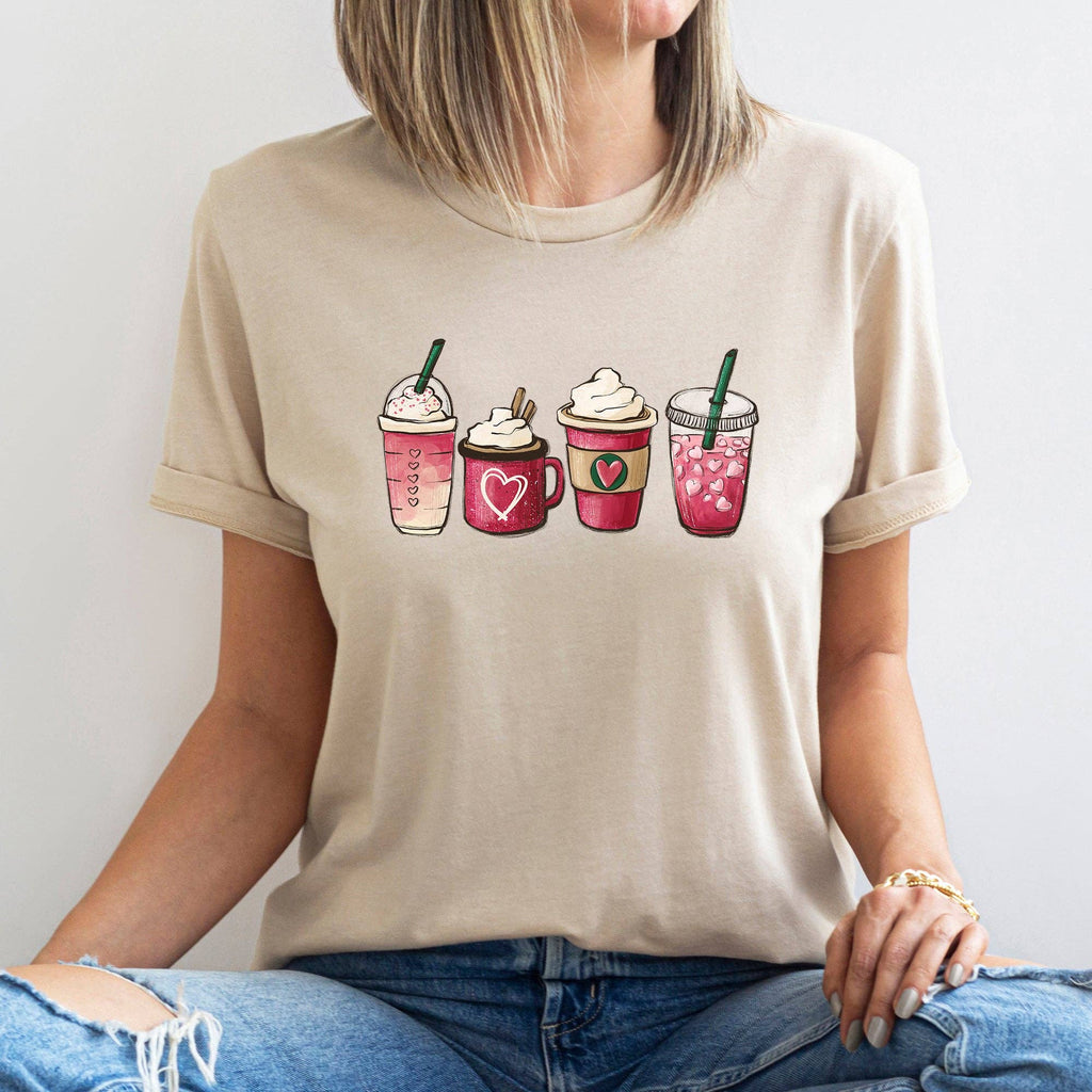 Valentine's Coffee, Drinks, Super Soft Day - Adult & Kids T-Shirts, Sweatshirts & Hoodies apparel design preview 1