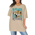 Unisex Oversized Roar Leopard - Adult & Kids T-Shirts, Sweatshirts & Hoodies apparel design preview 1