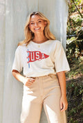 USA Pennant Mineral Washed Graphic Top - Adult & Kids T-Shirts, Sweatshirts & Hoodies apparel design preview 1