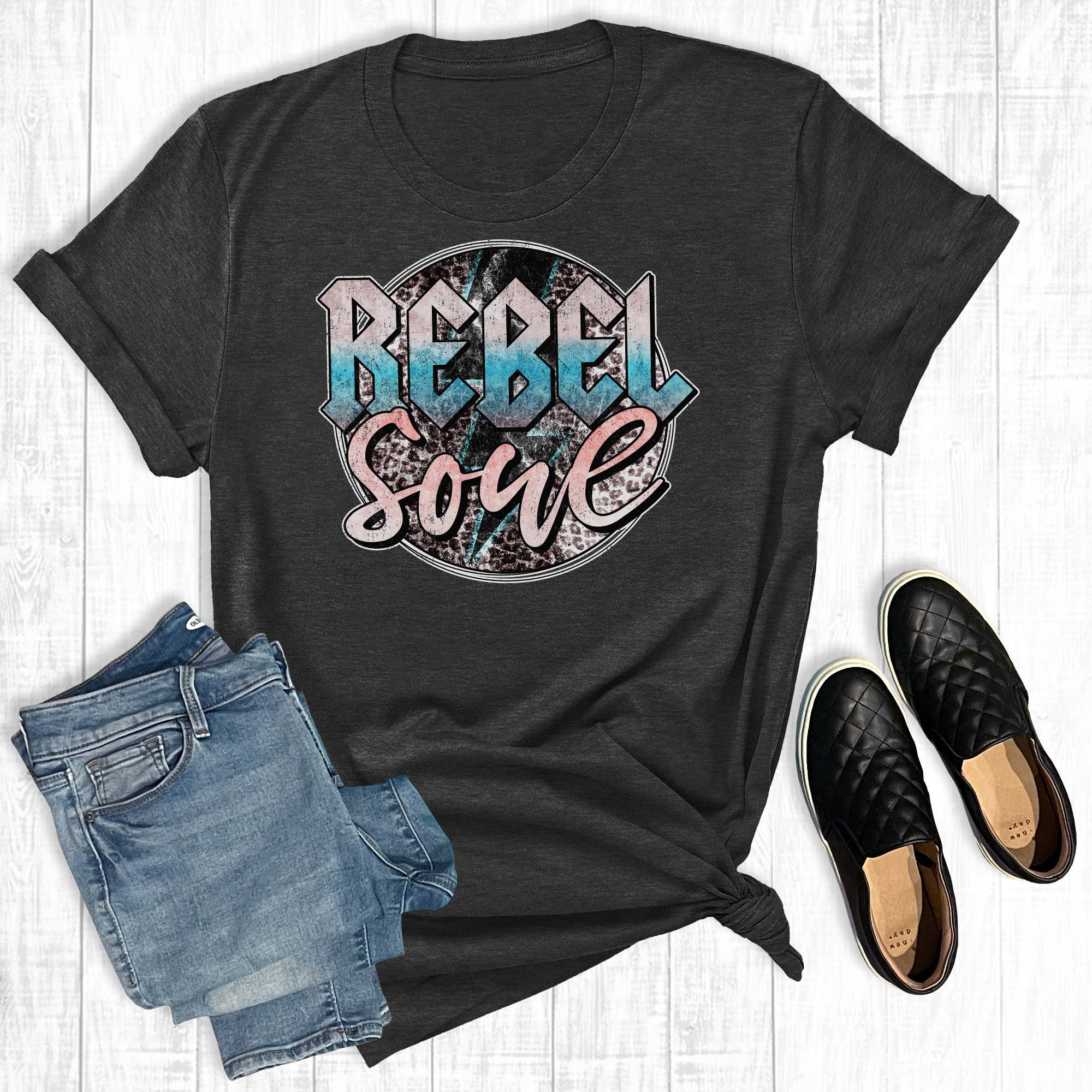 Rebel Soul - Adult & Kids T-Shirts, Sweatshirts & Hoodies apparel design preview 1