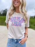USA Stars Sports Mom Christian Apparel - Adult & Kids T-Shirts, Sweatshirts & Hoodies apparel design preview 1