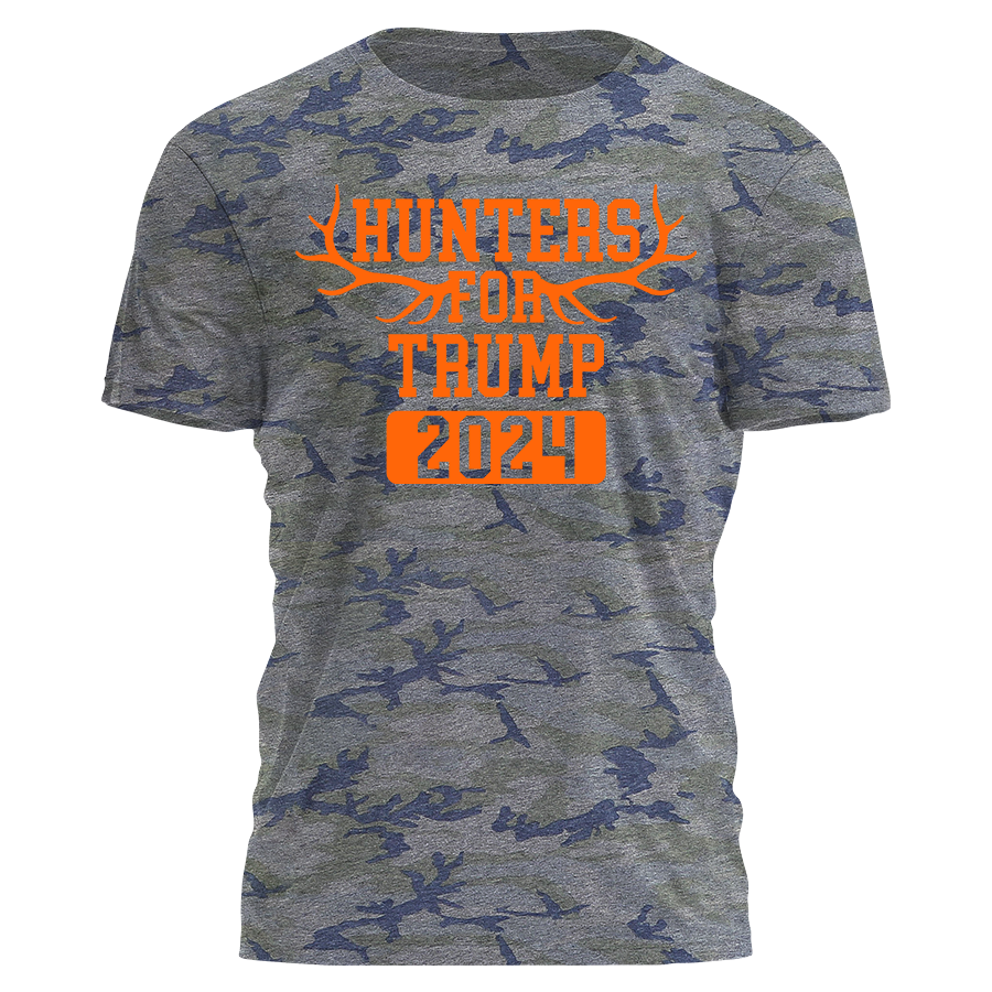 Hunters For Trump 2172 - Adult & Kids T-Shirts, Sweatshirts & Hoodies apparel design preview 1