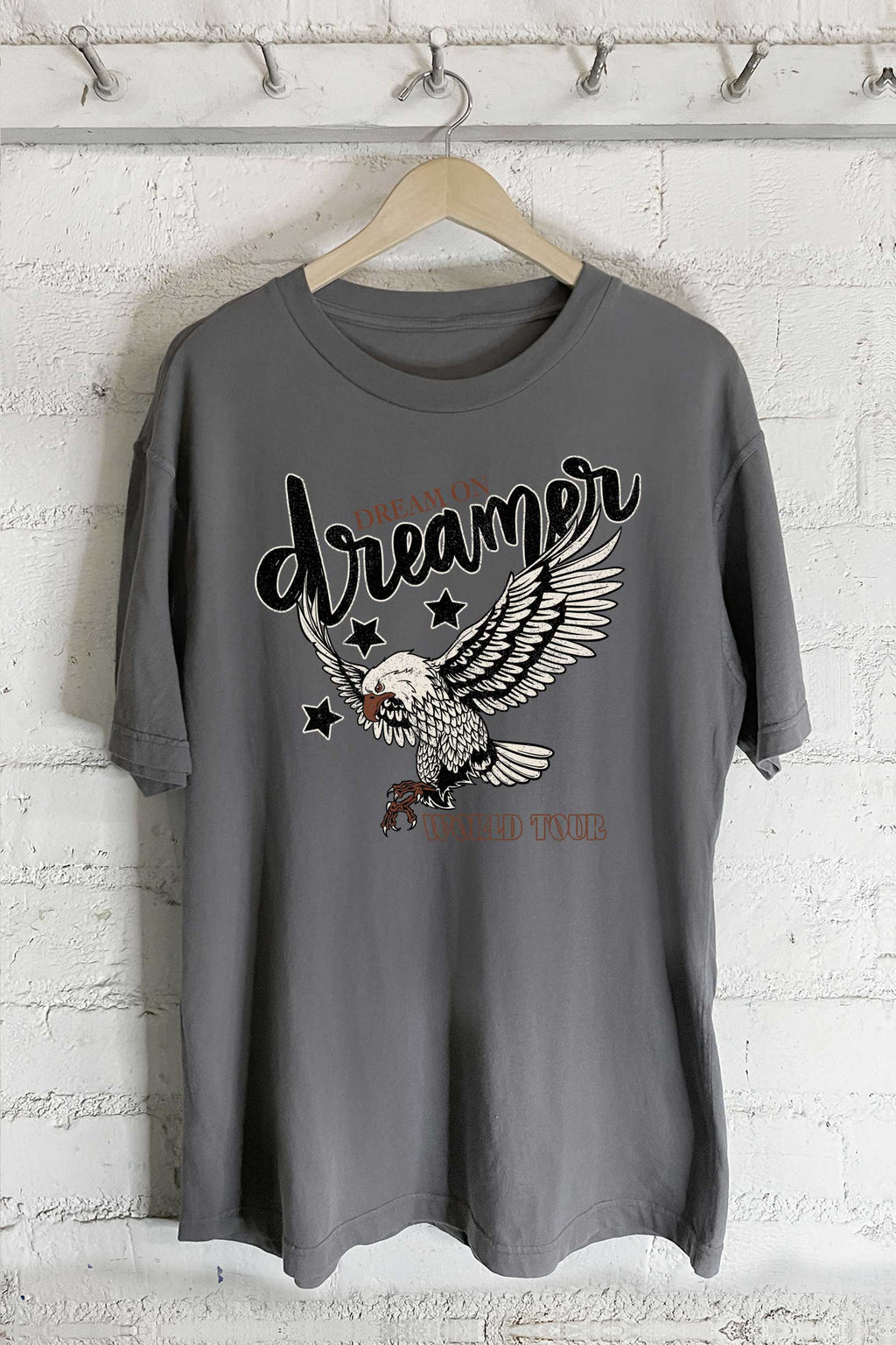 Dream On Dreamer World Tour-Oversized - Adult & Kids T-Shirts, Sweatshirts & Hoodies apparel design preview 1