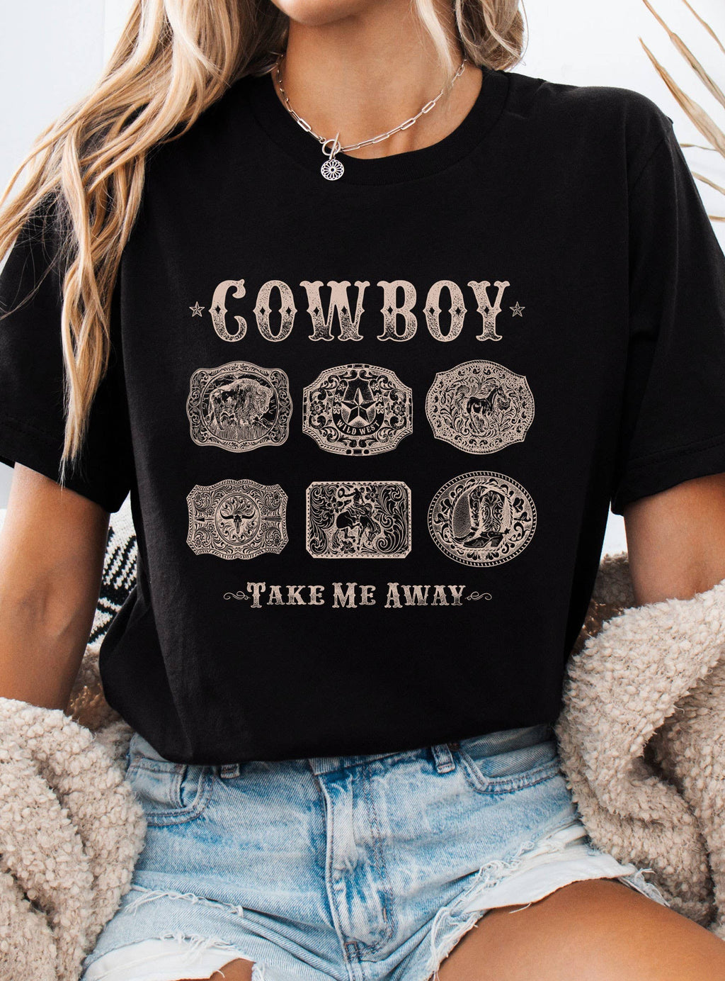 Cowboys Buckles Graphic - Adult & Kids T-Shirts, Sweatshirts & Hoodies apparel design preview 1
