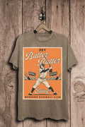 Hey Batter Swing Graphic Top - Adult & Kids T-Shirts, Sweatshirts & Hoodies apparel design preview 1