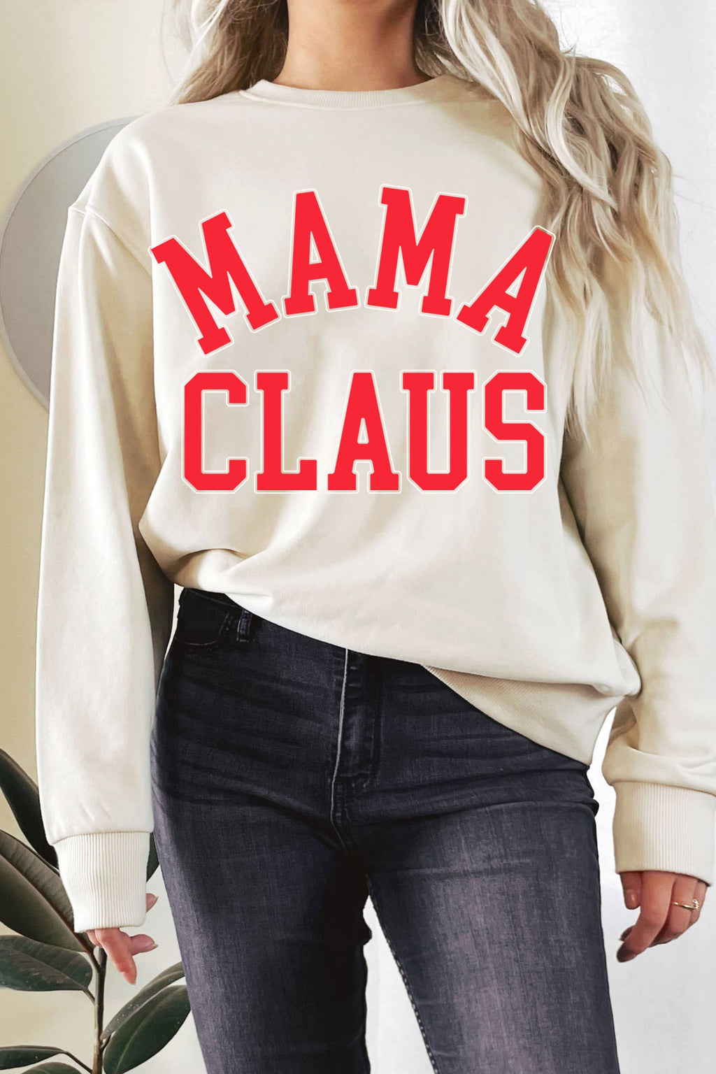 Mama Claus Graphic Terry - Adult & Kids T-Shirts, Sweatshirts & Hoodies apparel design preview 1