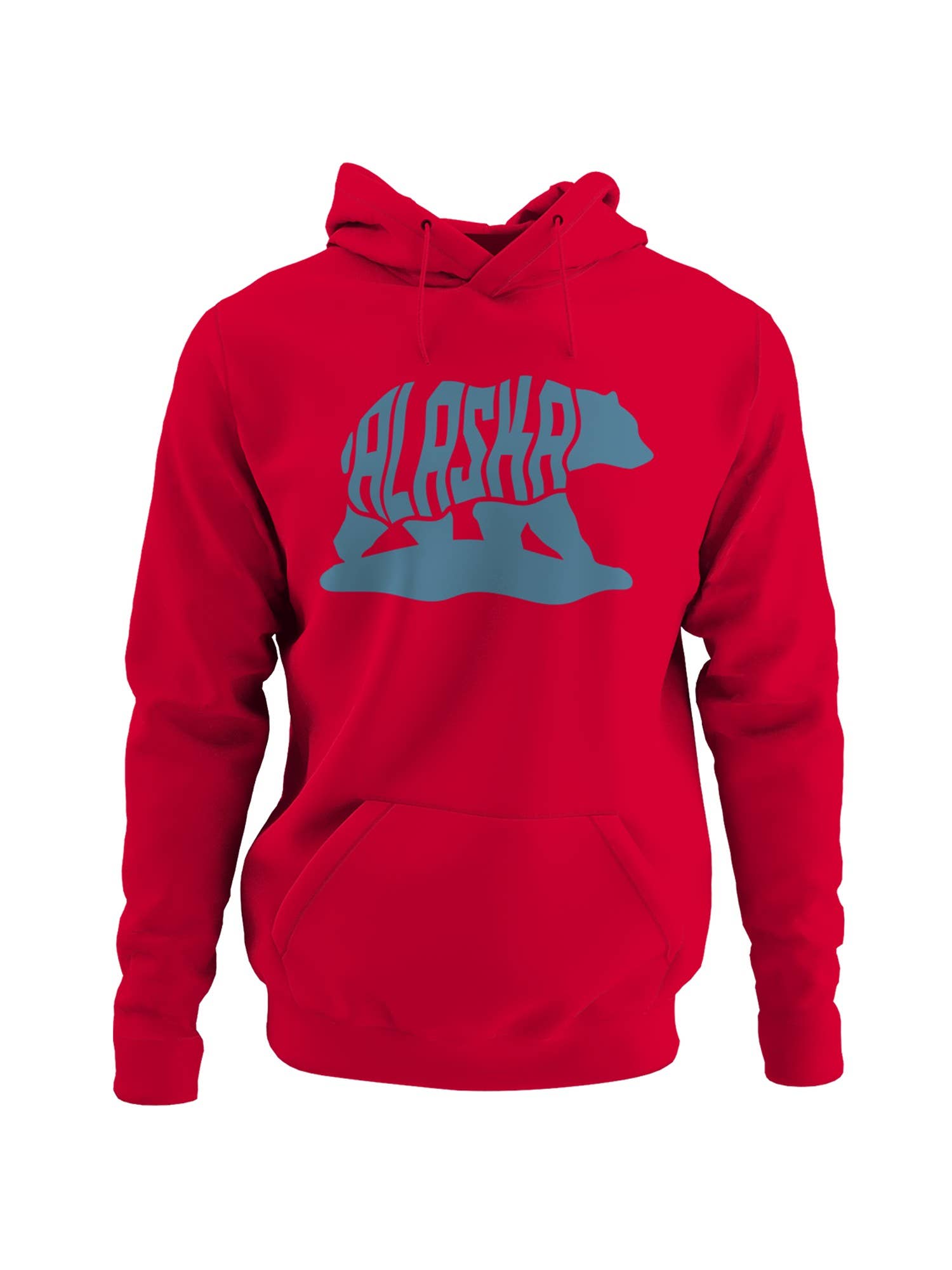 Alaska Bear Silhouette Men's - Adult & Kids T-Shirts, Sweatshirts & Hoodies apparel design preview 1