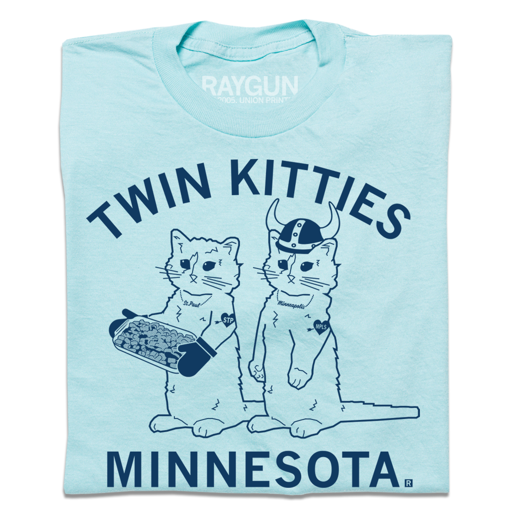 Twin Kitties - Adult & Kids T-Shirts, Sweatshirts & Hoodies apparel design preview 1