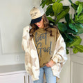 Puff But God Brown Leopard - Adult & Kids T-Shirts, Sweatshirts & Hoodies apparel design preview 1