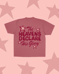 "Heavens Declare His Glory" Terracotta Rose - Adult & Kids T-Shirts, Sweatshirts & Hoodies apparel design preview 1