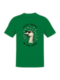 St. Patrick's Day Lucky Goose On the Loose Men's - Adult & Kids T-Shirts, Sweatshirts & Hoodies apparel design preview 1