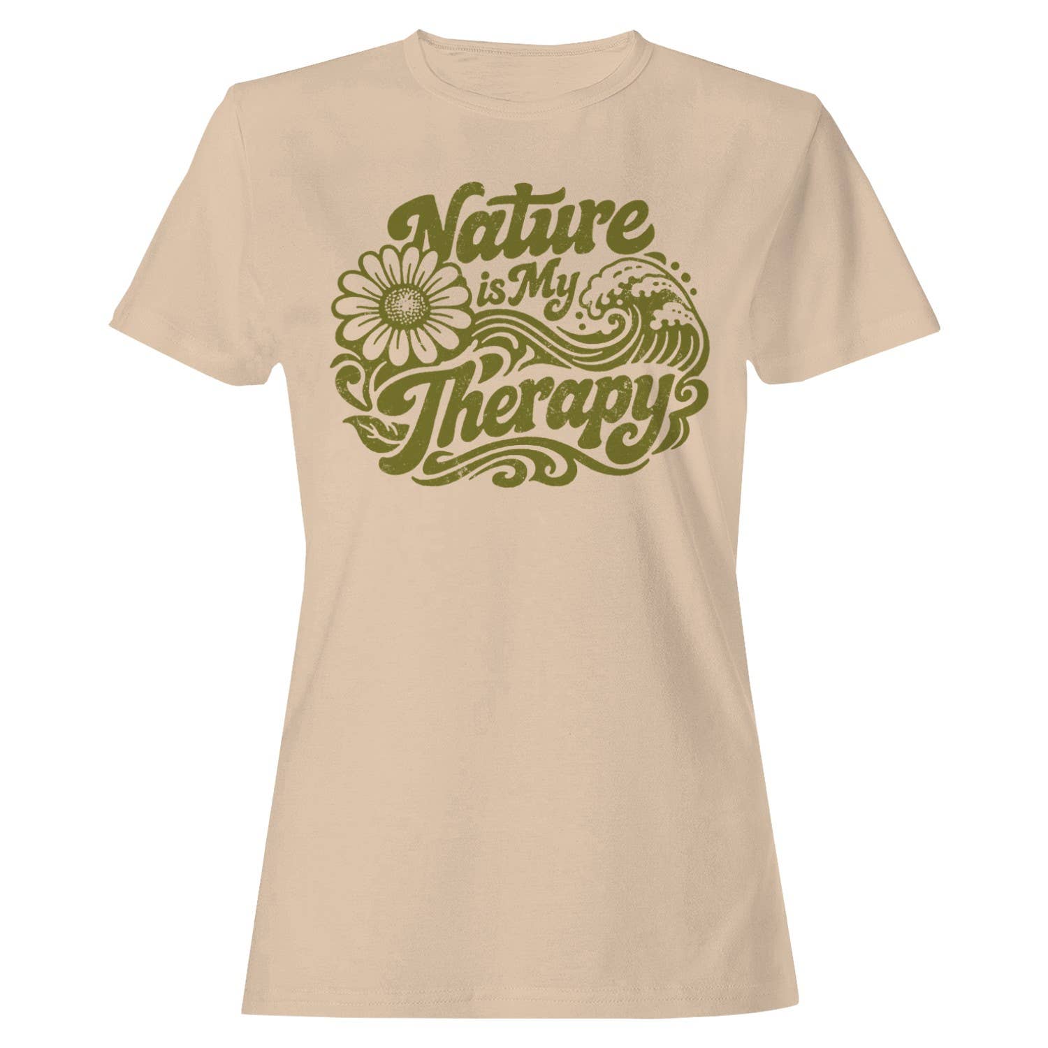 Nature Therapy Floral Art Women's - Adult & Kids T-Shirts, Sweatshirts & Hoodies apparel design preview 1