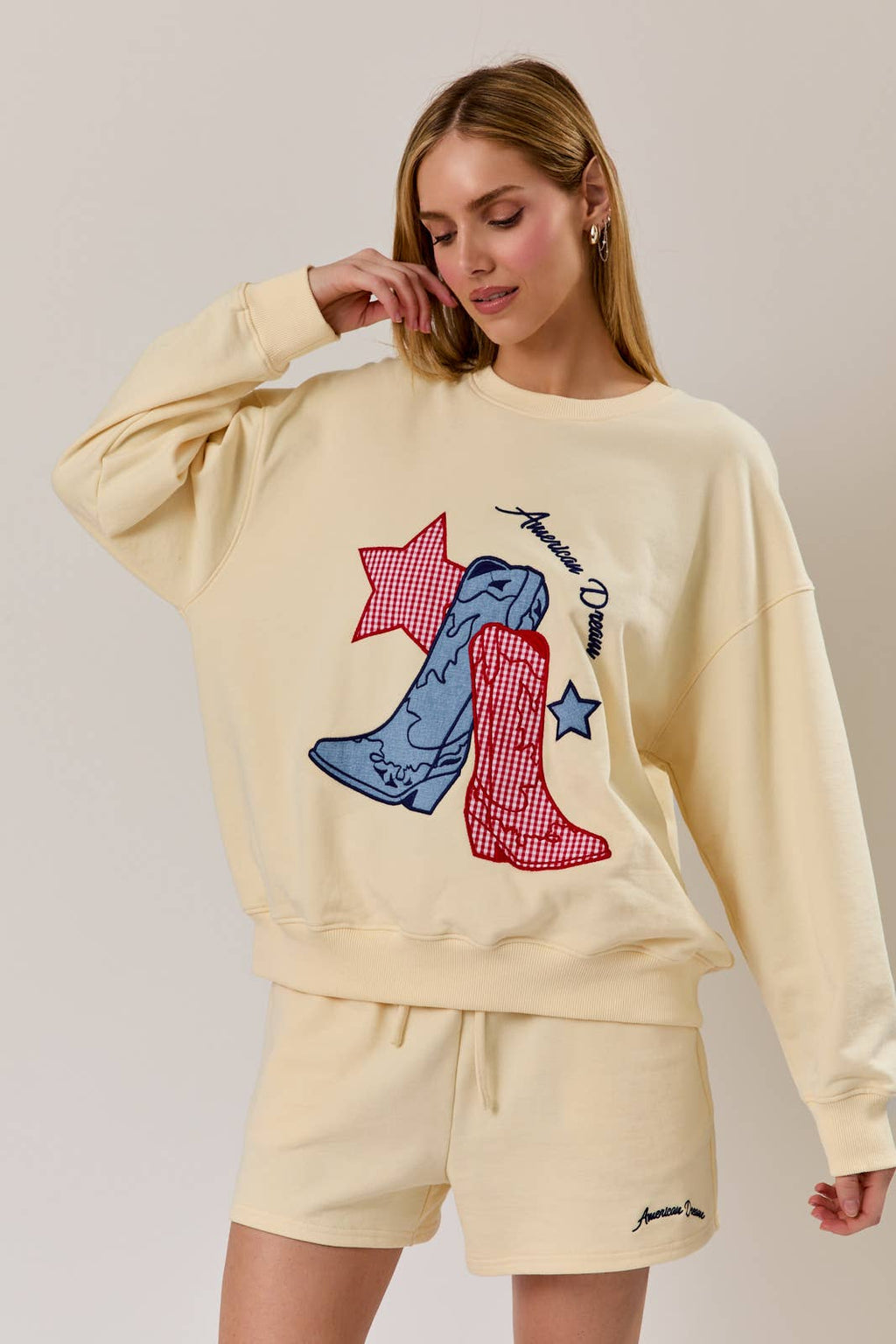 American Dream Boots Graphic - Adult & Kids T-Shirts, Sweatshirts & Hoodies apparel design preview 1