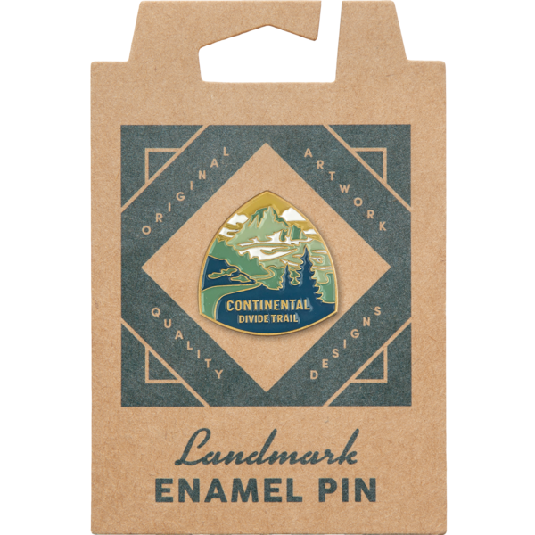 Continental Divide Trail Enamel Pin - Adult & Kids T-Shirts, Sweatshirts & Hoodies apparel design preview 1