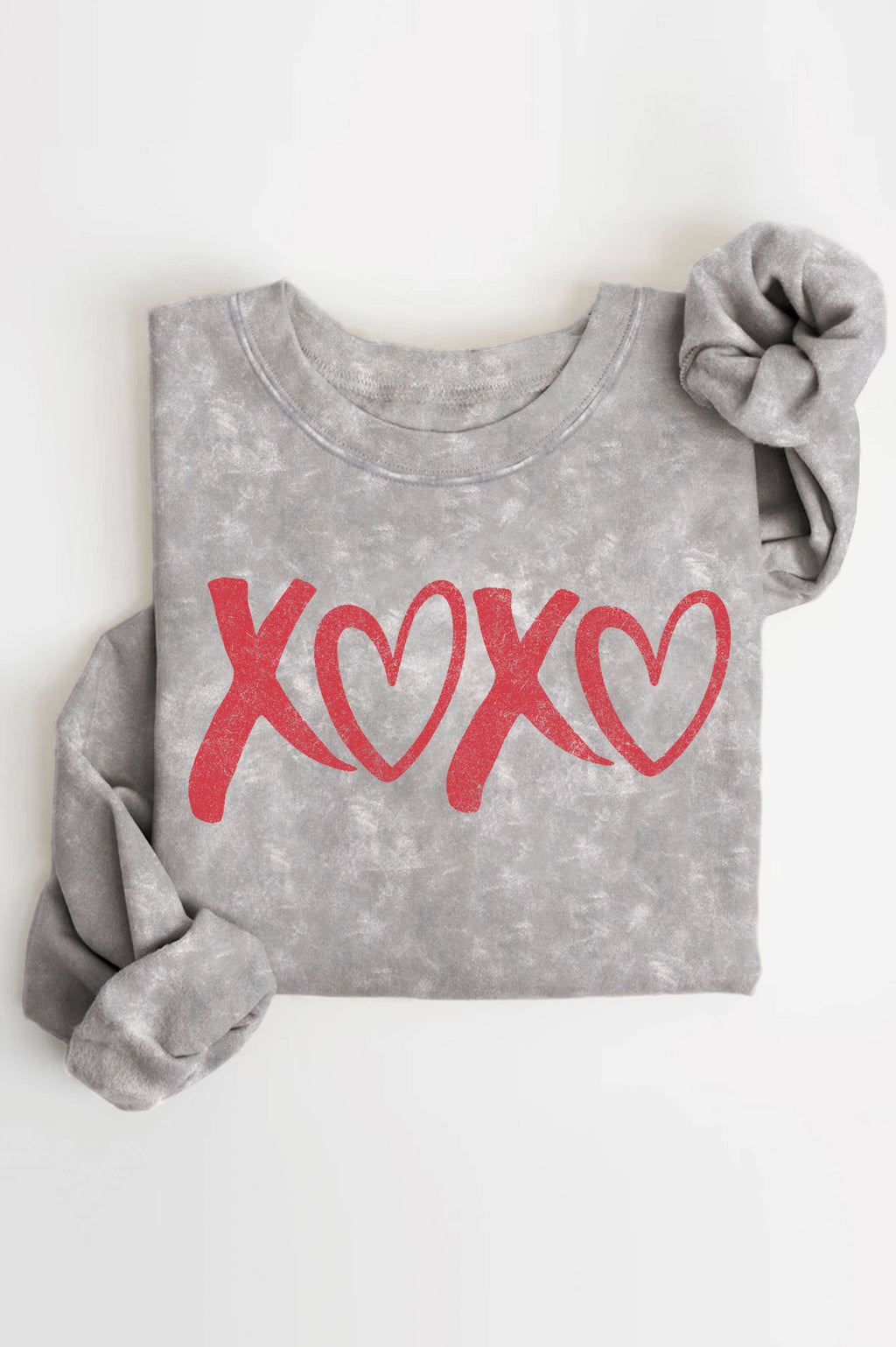 Xoxo Valentine Graphic Mineral Brushed - Adult & Kids T-Shirts, Sweatshirts & Hoodies apparel design preview 1