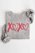 Xoxo Valentine Graphic Mineral Brushed - Adult & Kids T-Shirts, Sweatshirts & Hoodies apparel design preview 1