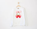 Soft Girl Era, Coquette, Cherry, Bows, Strawberry, - Adult & Kids T-Shirts, Sweatshirts & Hoodies apparel design preview 1