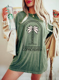 Copacabana Palm Tree Beach - Adult & Kids T-Shirts, Sweatshirts & Hoodies apparel design preview 1