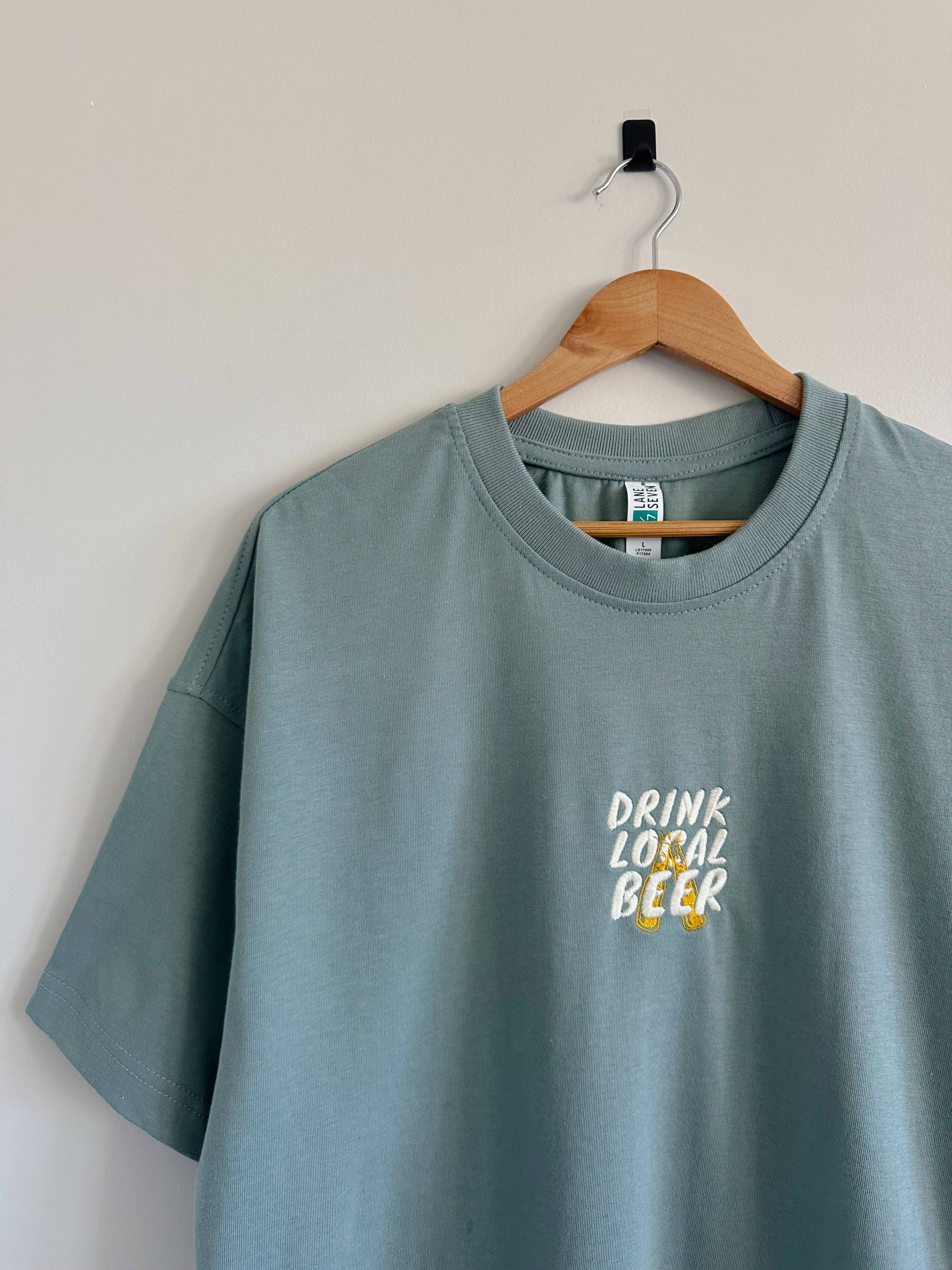 Drink Local Beer Arona Blue - Adult & Kids T-Shirts, Sweatshirts & Hoodies apparel design preview 1