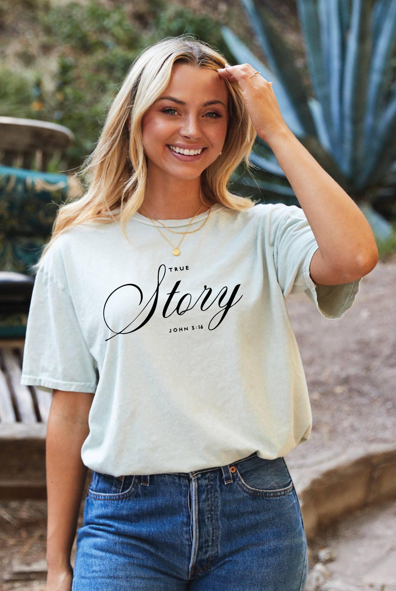 True Story John 3:16 Mineral Graphic Top - Adult & Kids T-Shirts, Sweatshirts & Hoodies apparel design preview 1