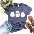 Cute Sheep - Adult & Kids T-Shirts, Sweatshirts & Hoodies apparel design preview 1