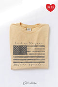 Land of the Free Plus Mineral Graphic Top - Adult & Kids T-Shirts, Sweatshirts & Hoodies apparel design preview 1