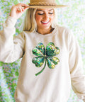 Disco Clover Cream - Adult & Kids T-Shirts, Sweatshirts & Hoodies apparel design preview 1