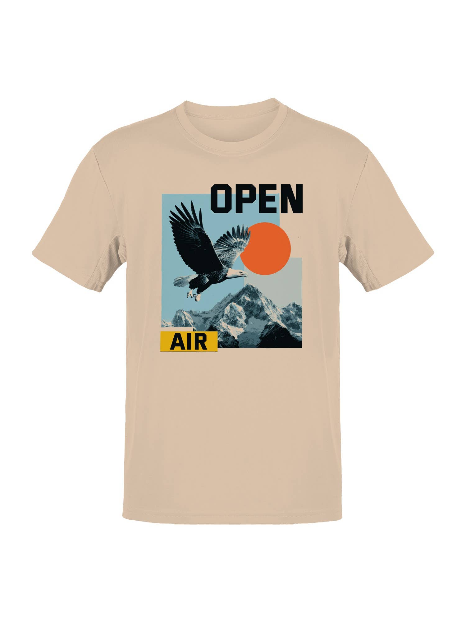 Open Air Eagle Adventure Art Men's - Adult & Kids T-Shirts, Sweatshirts & Hoodies apparel design preview 1